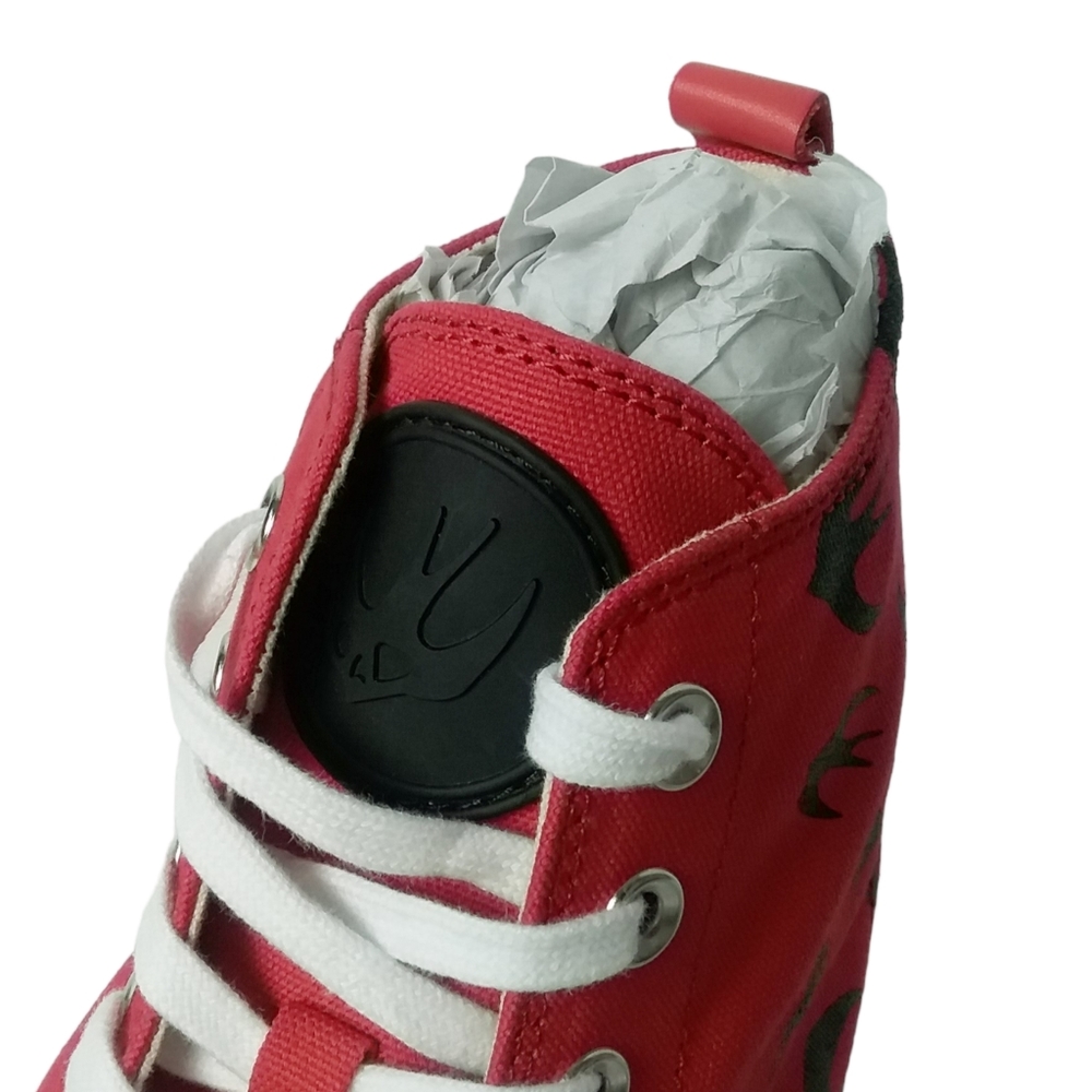 MCQ by Alexander McQueen Shoes Men's 10 Women 12 Swallow Swarm High-top Sneakers - Picture 5 of 10